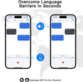 NNEOBA AI Real-Time Translation Wireless Earbuds Blue | SeeMyMails Marketplace
