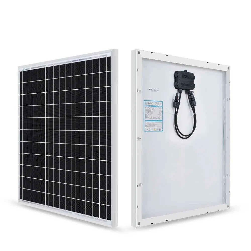 Renogy 50W Monocrystalline Solar Panel 12V High-Efficiency PV Module for RV & Marine Use | SeeMyMails Marketplace