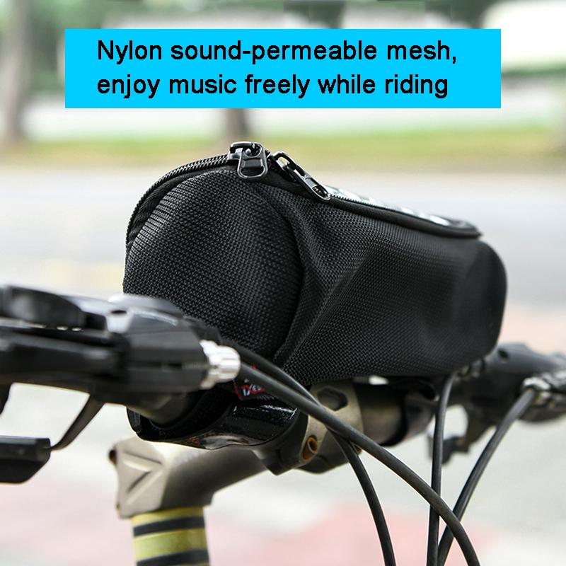 NNEIDS Jbl Flip Speaker Bike Bag - Outdoor Audio Messenger Black – product image 4 | SeeMyMails Marketplace