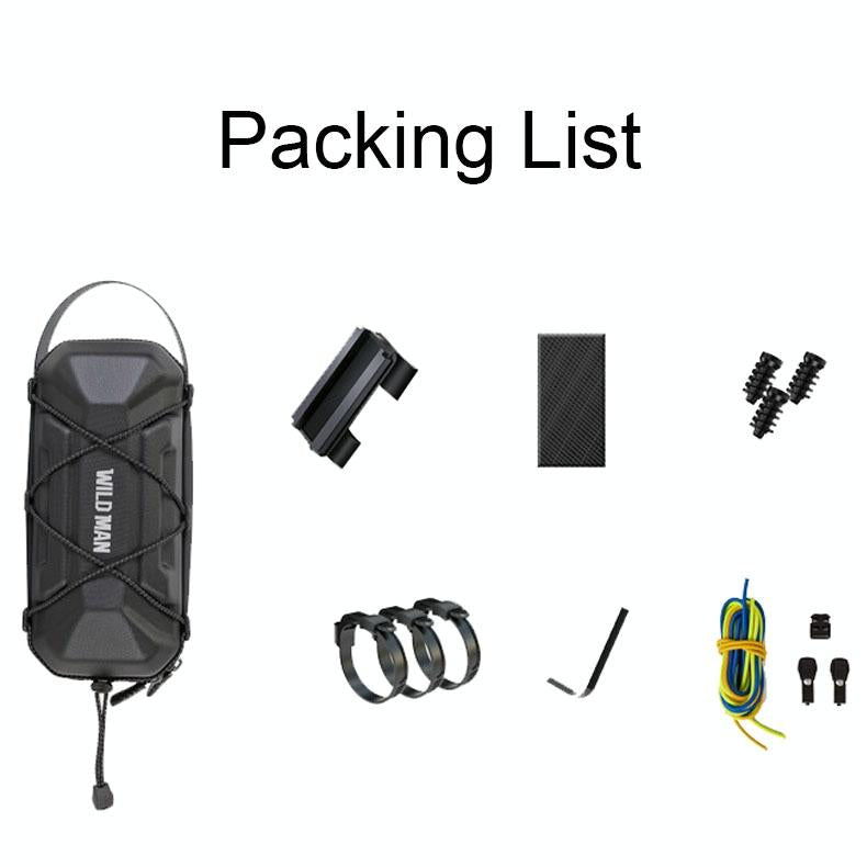 NNEIDS Electric Scooter Bag - Hard Shell Foldable Hanging Black – product view 4 | SeeMyMails Marketplace