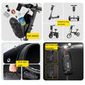 NNEIDS Electric Scooter Bag - Hard Shell Foldable Hanging Black | SeeMyMails Marketplace