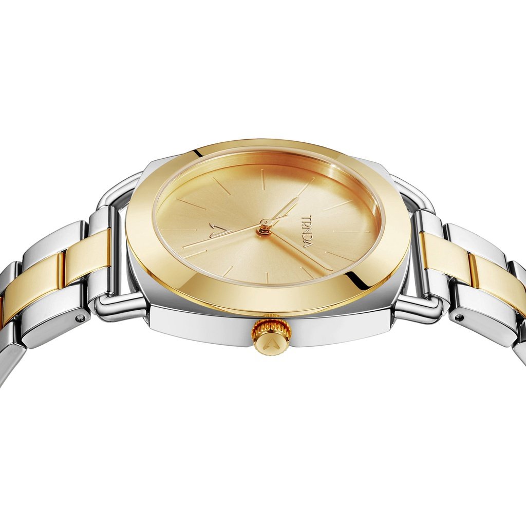 Trnda Women's Stainless Steel Watch, Silver-Gold Band | Trn-35.8 – product image 4 | SeeMyMails Marketplace