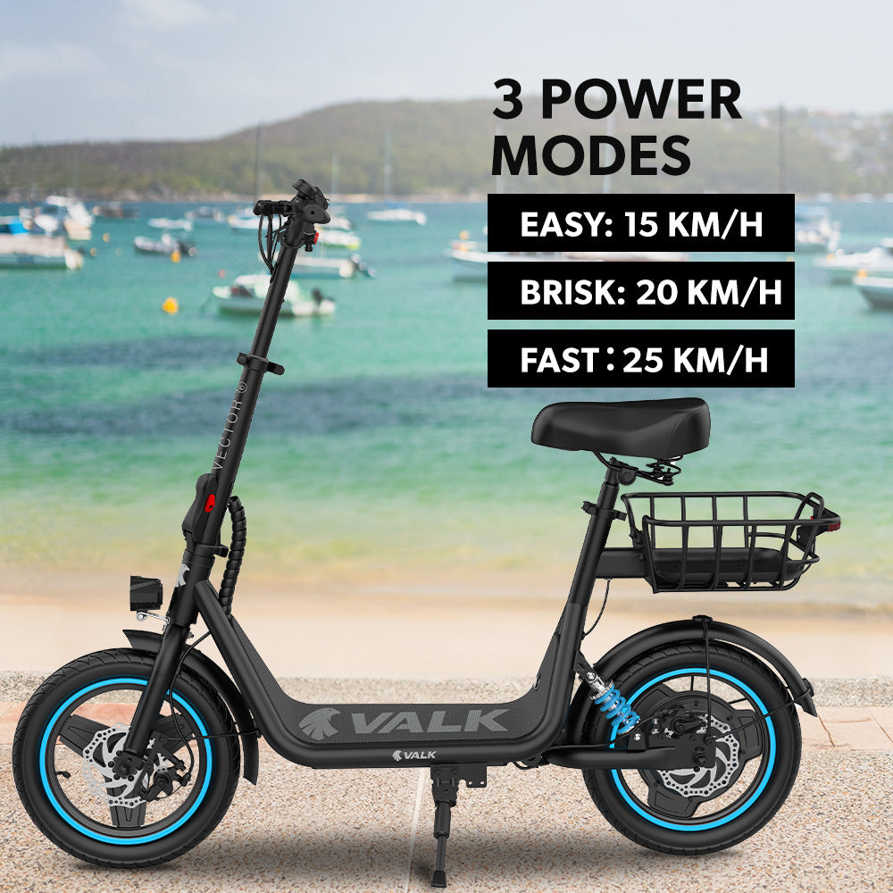 NNEMB Electric Scooter with Seat, 30km Range, Disc brakes, 14' Tyres, Motorised eScooter for Adults  – product view 3 | SeeMyMails Marketplace