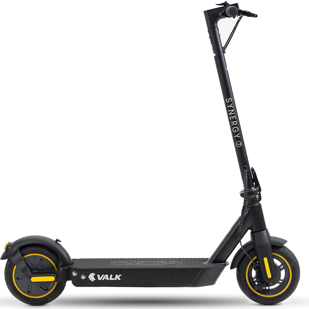 NNEMB Synergy 7 MkII Electric Scooter 500W 15Ah-Motorised eScooter for Adults-Black/Yellow | SeeMyMails Marketplace