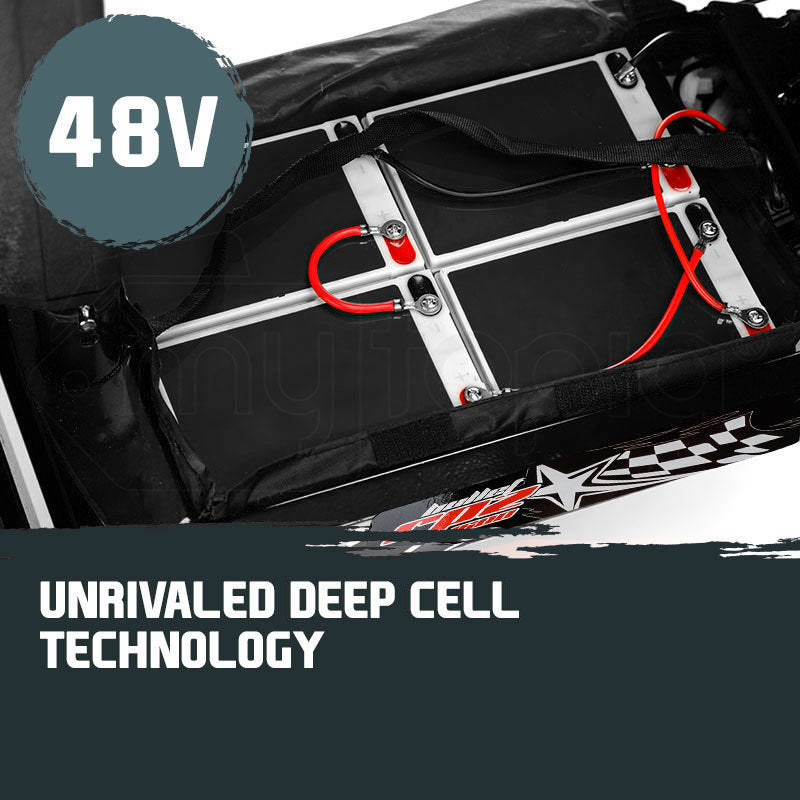NNEMB Black/Red 48V 1000W Turbo w/ LED Folding Electric Scooter For Adults-RPZ1600 – product view 5 | SeeMyMails Marketplace