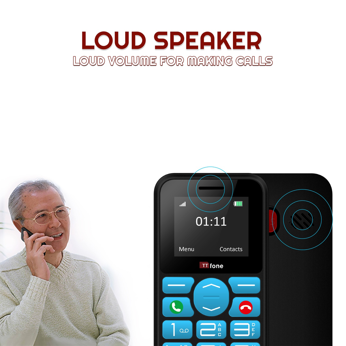 Used - TTfone TT190 with Mains Charger and EE Pay As You Go – product image 3 | SeeMyMails Marketplace
