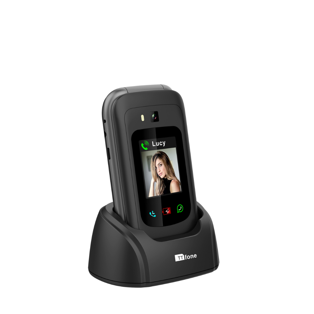 TTfone TT970 WhatsApp 4G Touchscreen Senior Big Button Flip Smartphones – product image 2 | SeeMyMails Marketplace