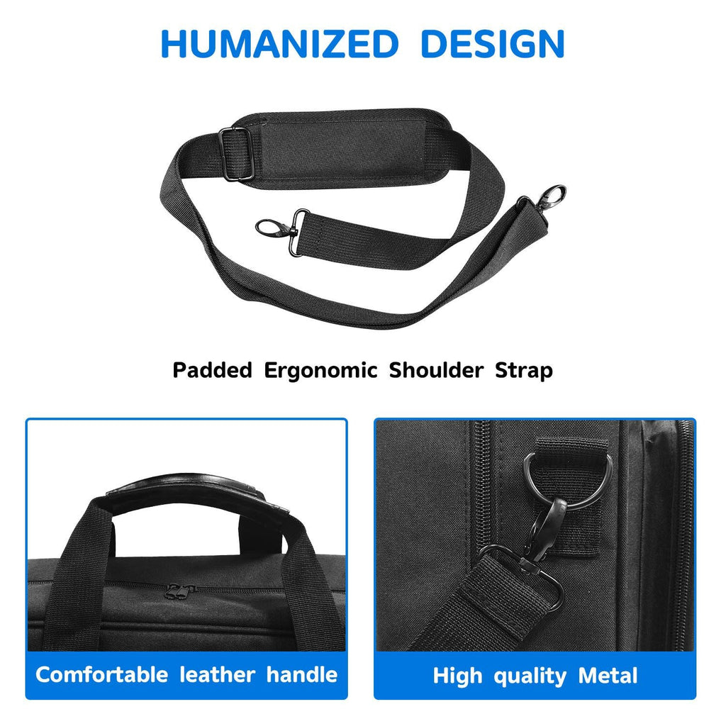 Portable Printer Case - Wireless Printer Case Compatible with Scratch Resistant Interior, Shoulder S | SeeMyMails Marketplace
