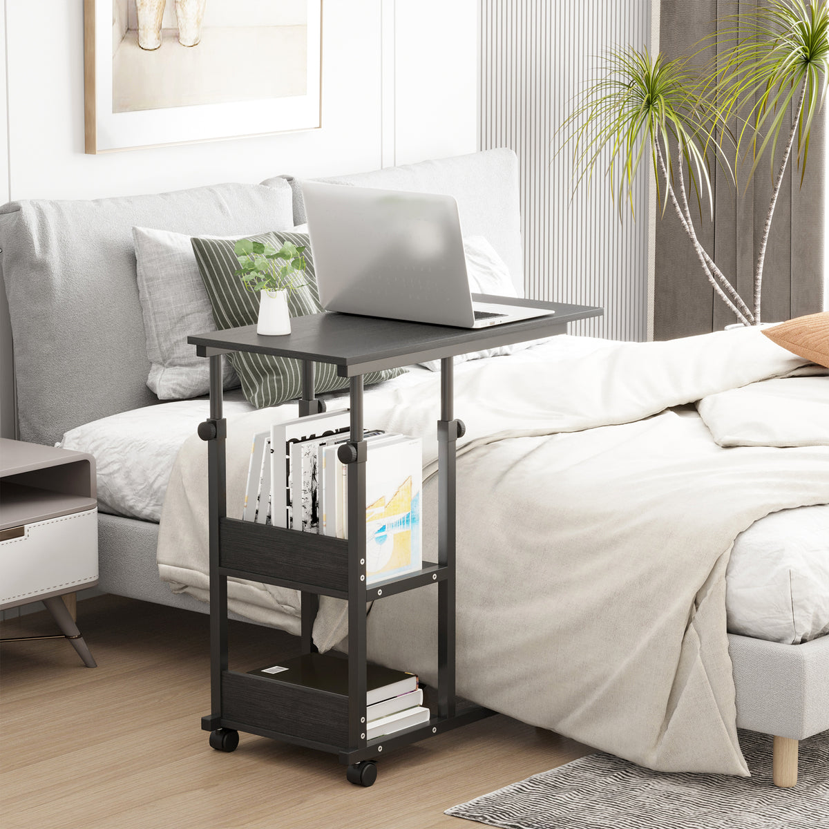 Table d'appoint Bout de canapé Table roulante Table de Lit pour Ordinateur Portable Hauteur réglable | SeeMyMails Marketplace