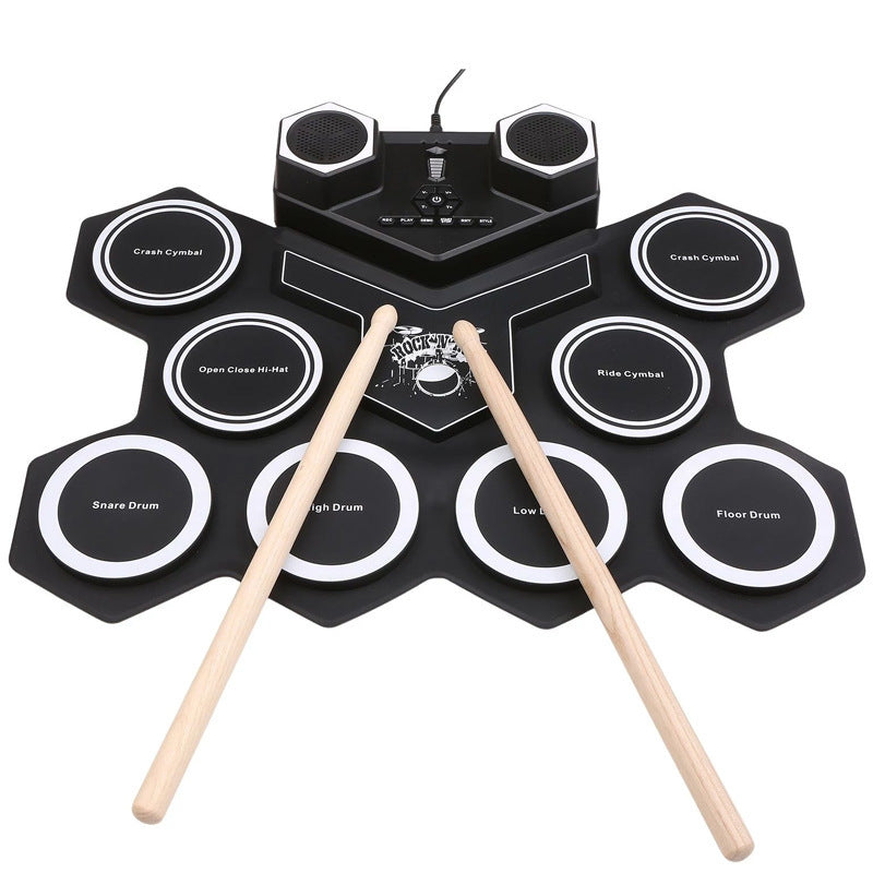 Dual Speaker Portable Electronic Drum Set | SeeMyMails Marketplace