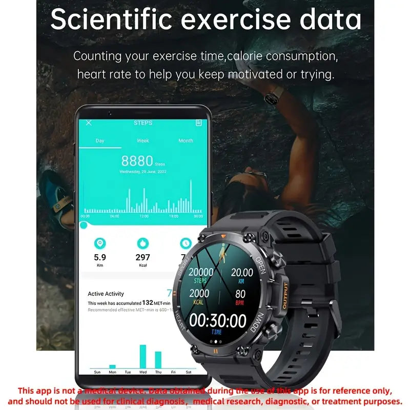 Round Smart Watch with 3.53cm Screen | SeeMyMails Marketplace