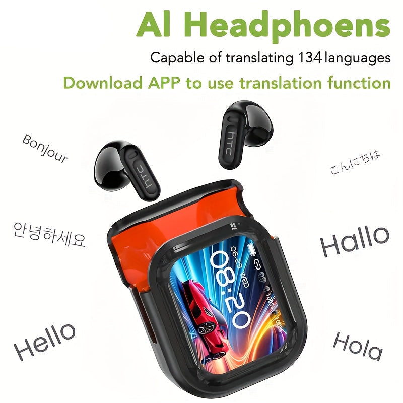 Wireless Earbuds with Language Translation & HD Sound – product view 2 | SeeMyMails Marketplace