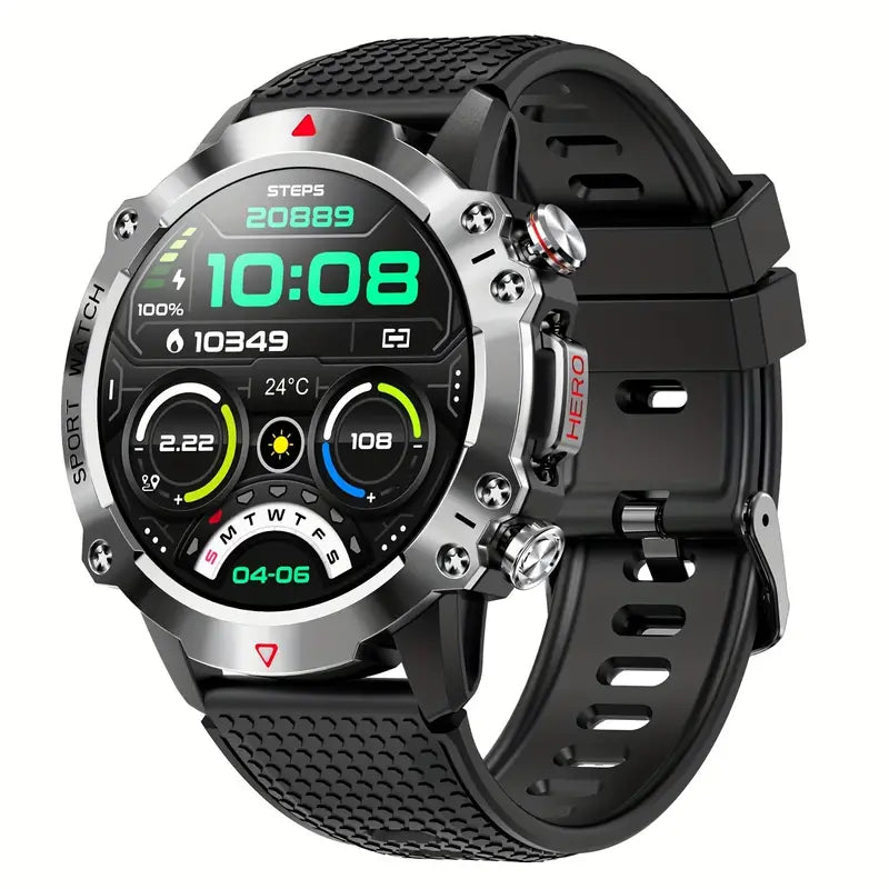 Smart Watch with Wireless Calls, 1.39" Round Screen, Multiple Sports Modes | SeeMyMails Marketplace
