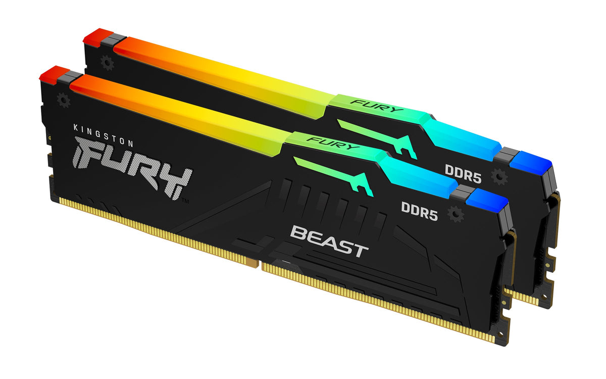Kingston Technology FURY Beast 64GB 6000MT/s DDR5 CL30 DIMM (Kit of 2) RGB EXPO | SeeMyMails Marketplace