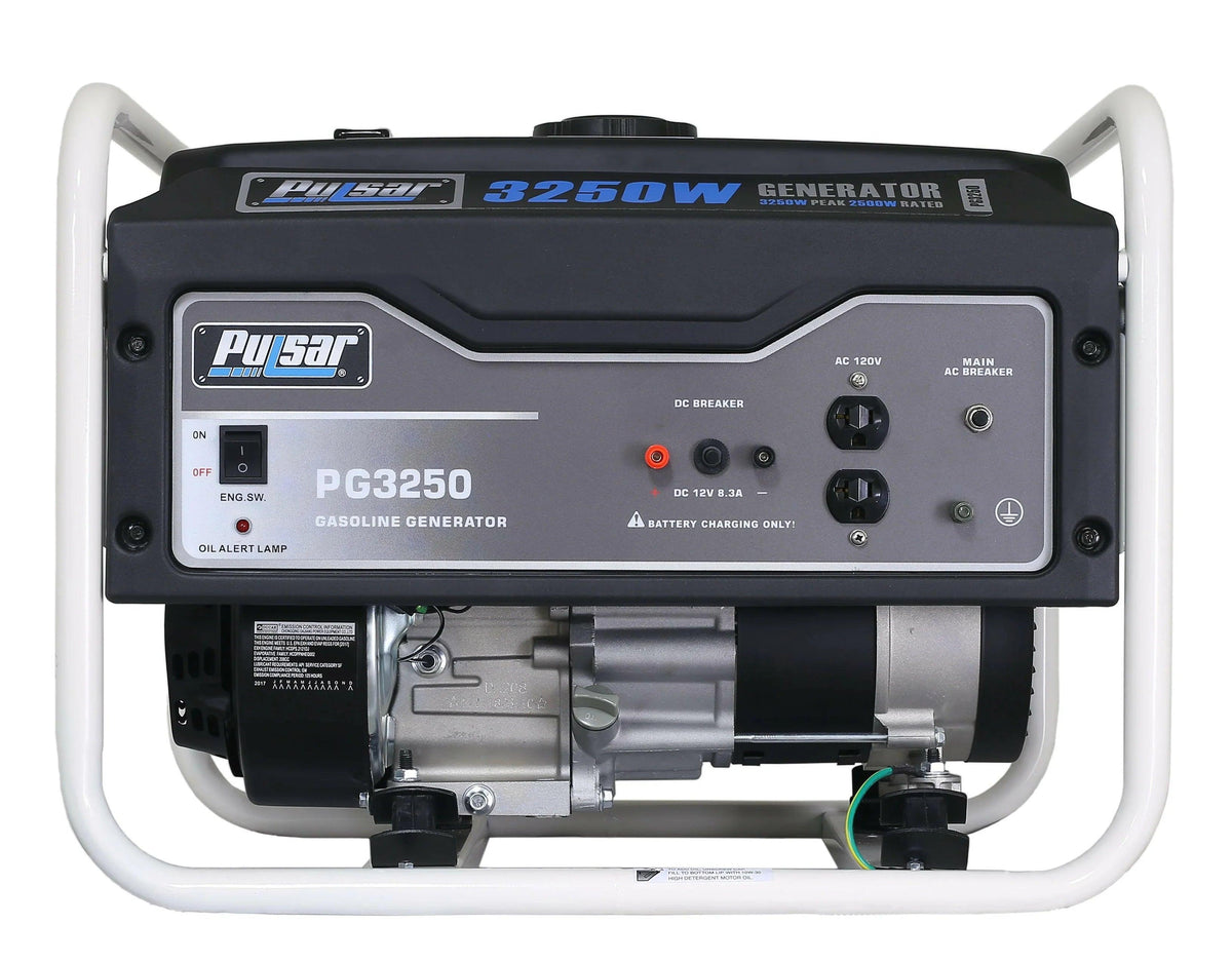 Pulsar 3250W Portable Gas Powered Generator, 2500 Running Watts, 4-Gallon Fuel Tank – product image 4 | SeeMyMails Marketplace
