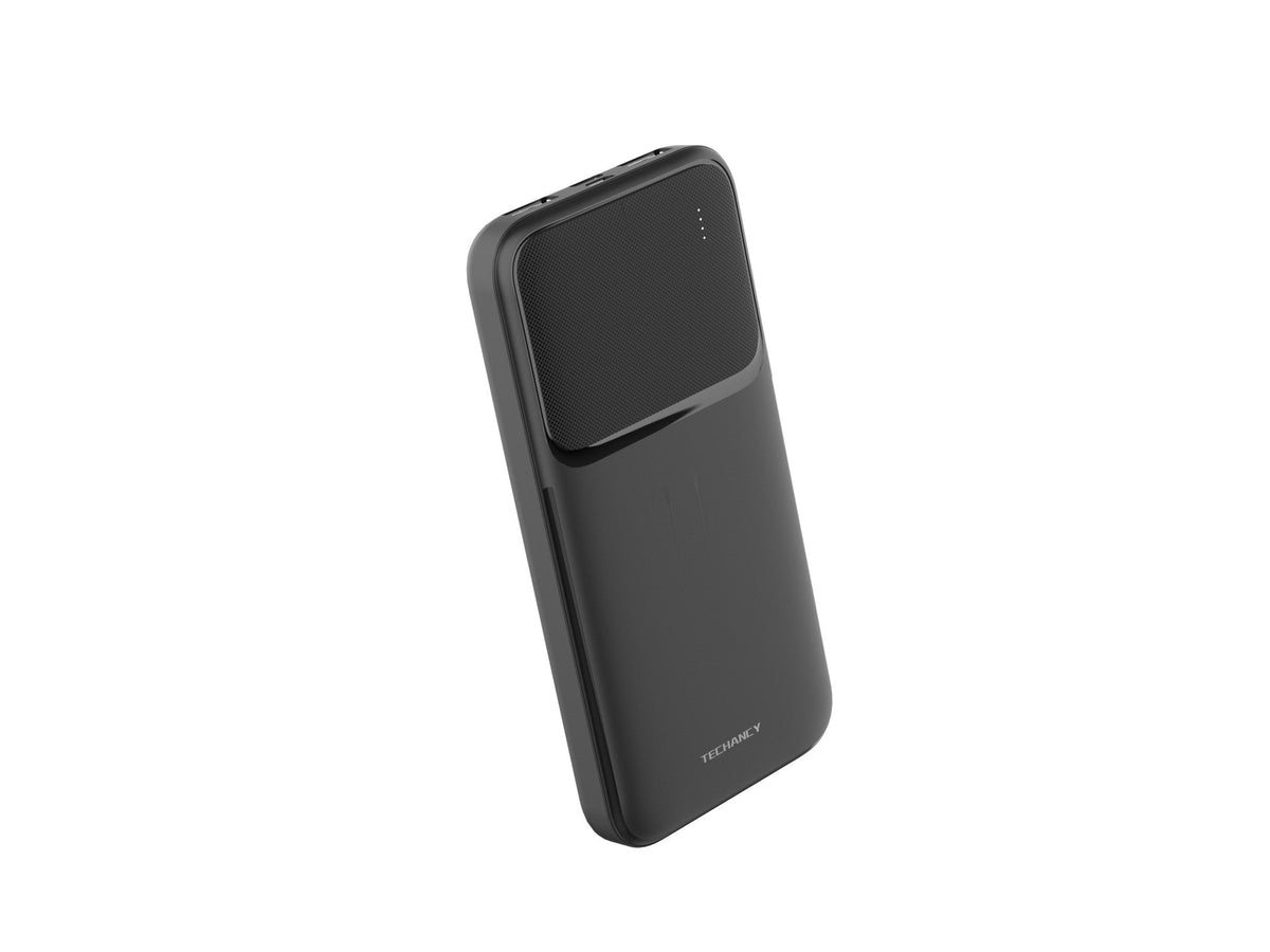 Techancy Power Bank 10000mah Preto TF2781, Carregamento Rápido De 10w Para Smartphones, Tablets E Mu | SeeMyMails Marketplace