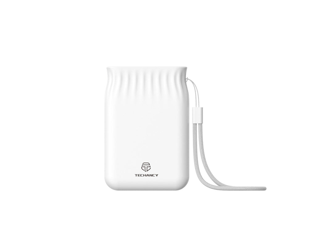Techancy 6500mah Power Bank Branco TF2772，Carregamento De Telemóvel/Tablet Compatível Com 2A, Fonte  | SeeMyMails Marketplace