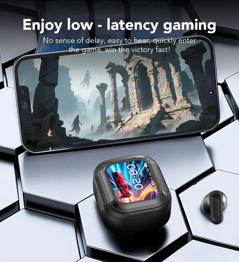 Wireless Earbuds with Language Translation & HD Sound – product view 4 | SeeMyMails Marketplace