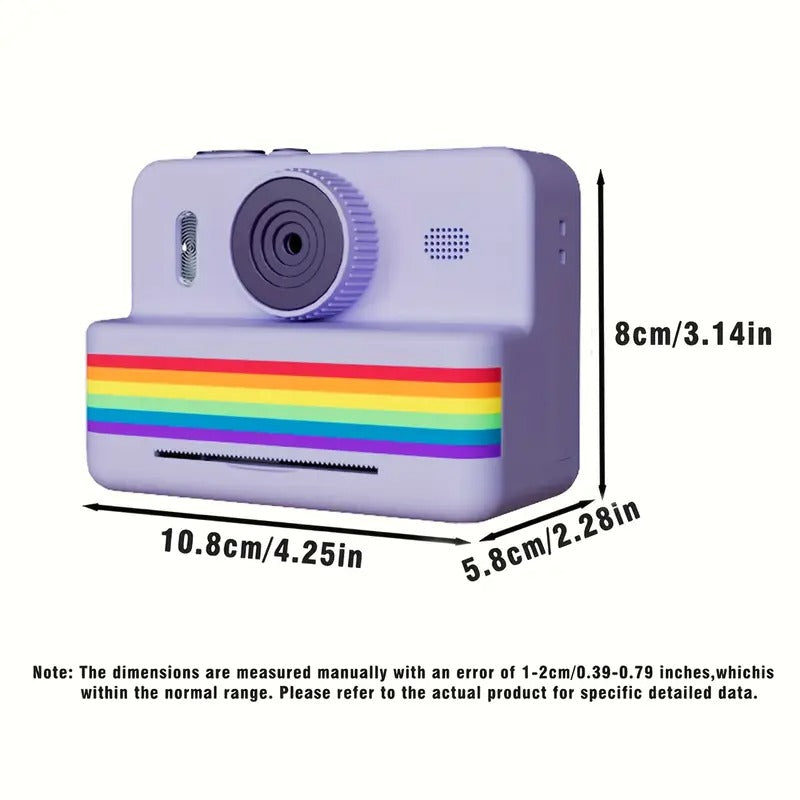 Portable Photo Printer Camera with Rechargeable Battery – product image 2 | SeeMyMails Marketplace