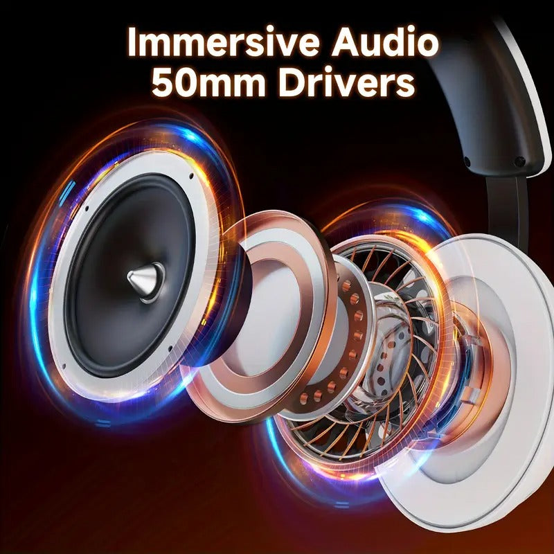 Wireless Bluetooth Over-Ear Headphones with ANC Microphone – product view 4 | SeeMyMails Marketplace