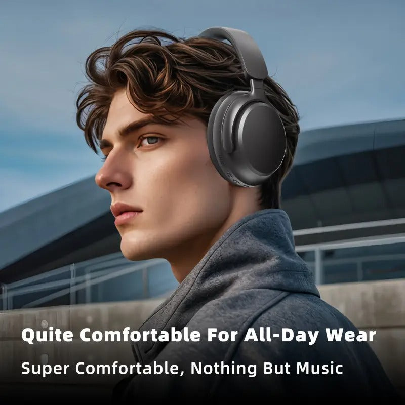 Over-Ear Wireless Headphones 40H Playtime Foldable with Mic – product image 5 | SeeMyMails Marketplace