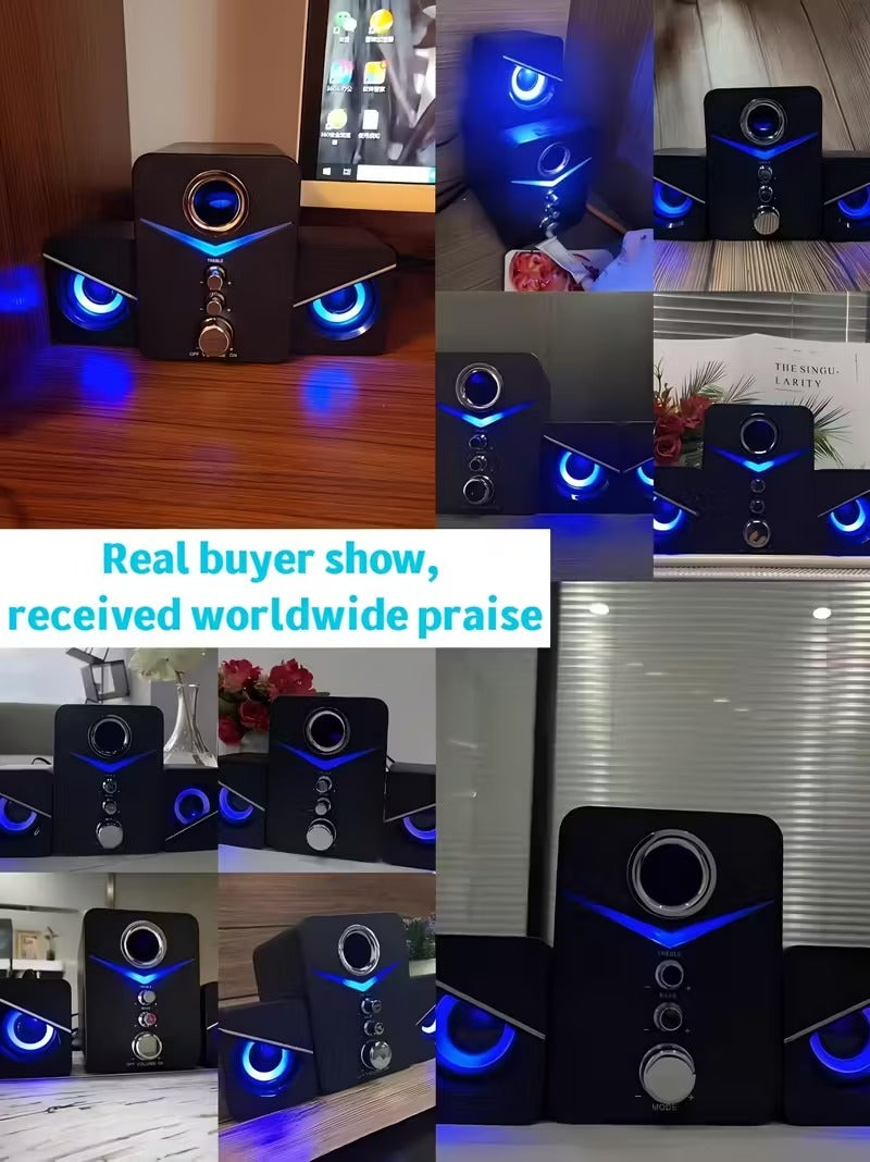 9D Surround Sound 2.1 Channel USB Speakers – product image 5 | SeeMyMails Marketplace