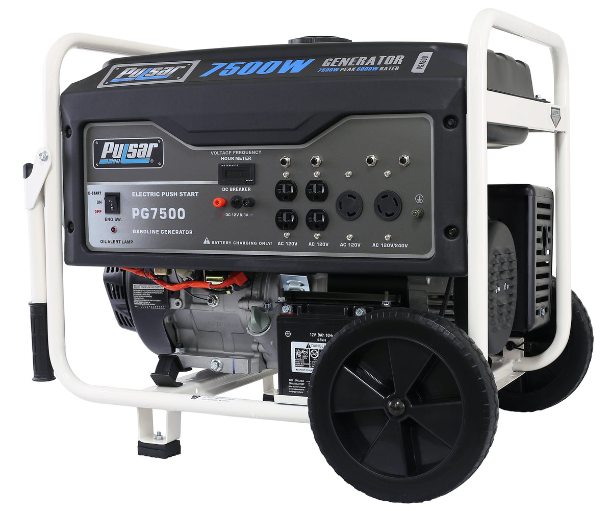 Pulsar 7500W Gas Powered Portable Generator with Electric Start and 240V Output – product image 4 | SeeMyMails Marketplace