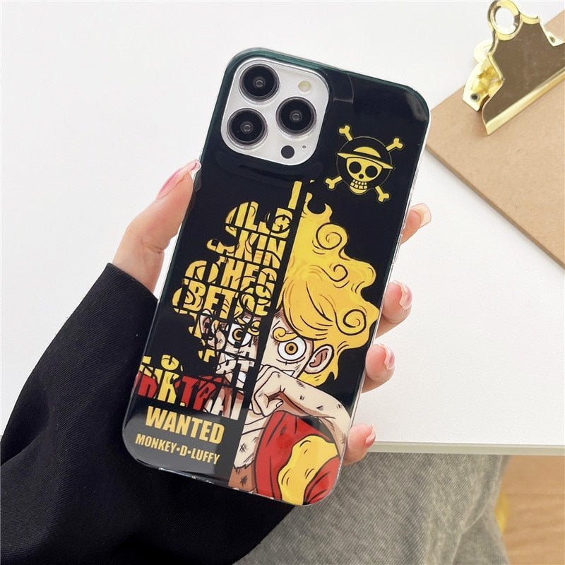 One Piece Luffy Sun Gold Phone Case – product image 2 | SeeMyMails Marketplace
