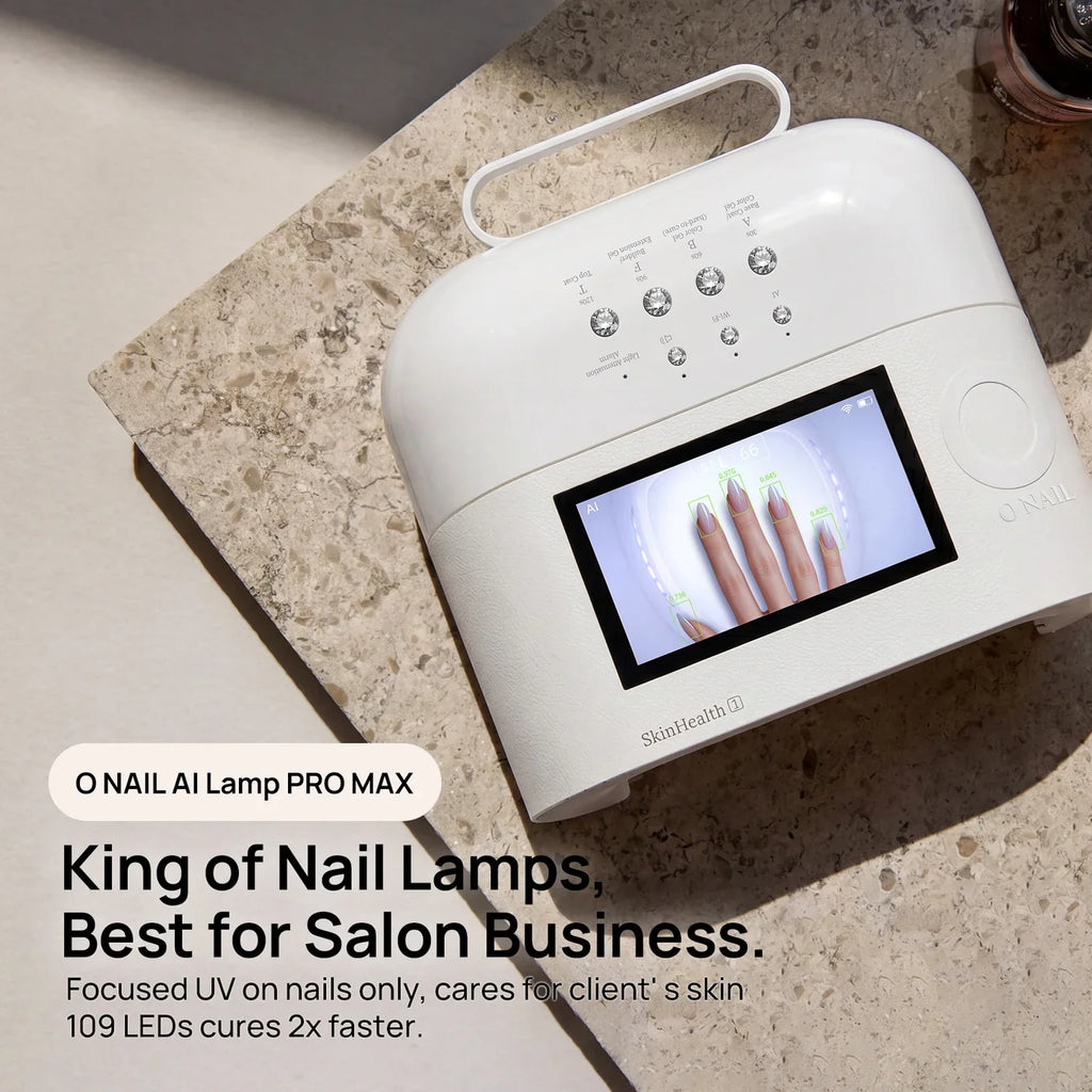 O NAIL - Rechargeable AI Nail Lamp - SUNX PRO MAX White