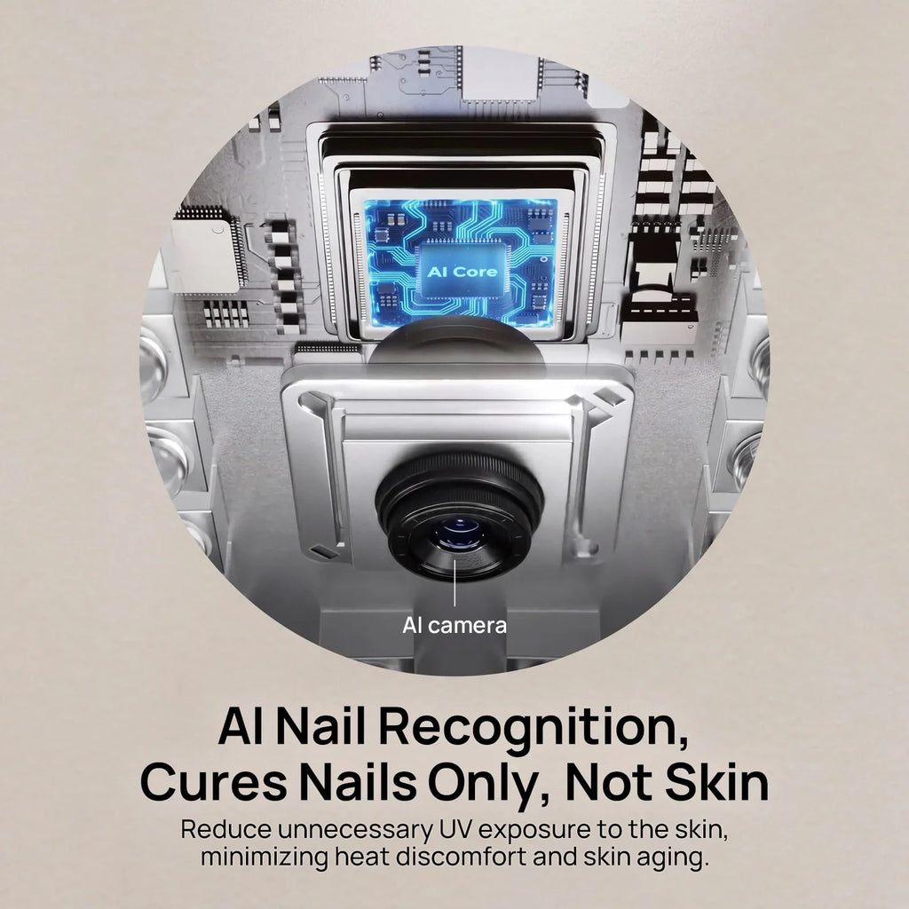 O NAIL - Rechargeable AI Nail Lamp - SUNX PRO MAX White