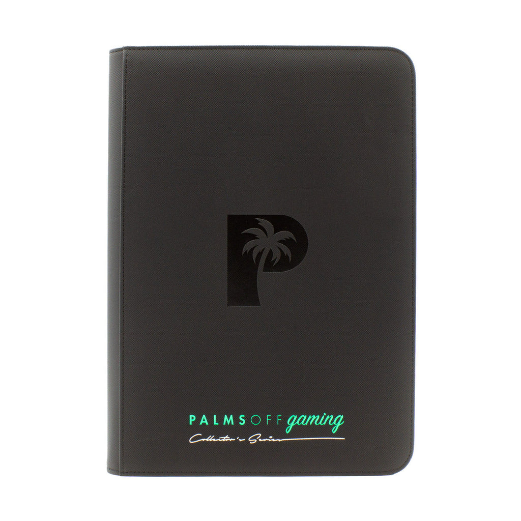 Palms off Gaming Collector's Series 9 Pocket Zip Trading Card Binder – product view 2 | SeeMyMails Marketplace