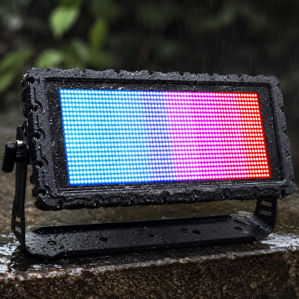 R5 DMX IP65 Strobe Light 400W 1344 × 5050 SMD RGB LEDs for Stages – product image 3 | SeeMyMails Marketplace