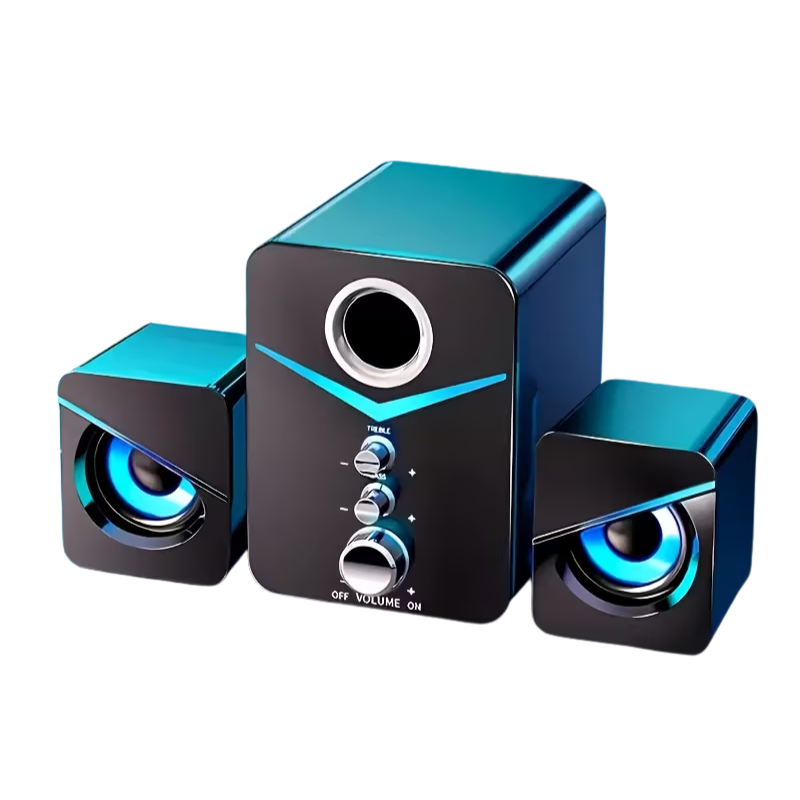 NNETM 9D Surround Sound 2.1 Channel USB Speakers | SeeMyMails Marketplace