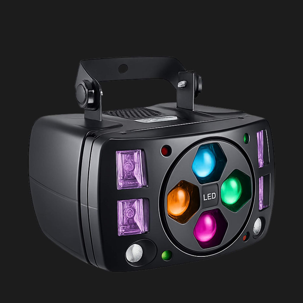 X25 Sound Active 4in1 Party Light 80W RGBW Laser Strobe for DJs – product image 5 | SeeMyMails Marketplace