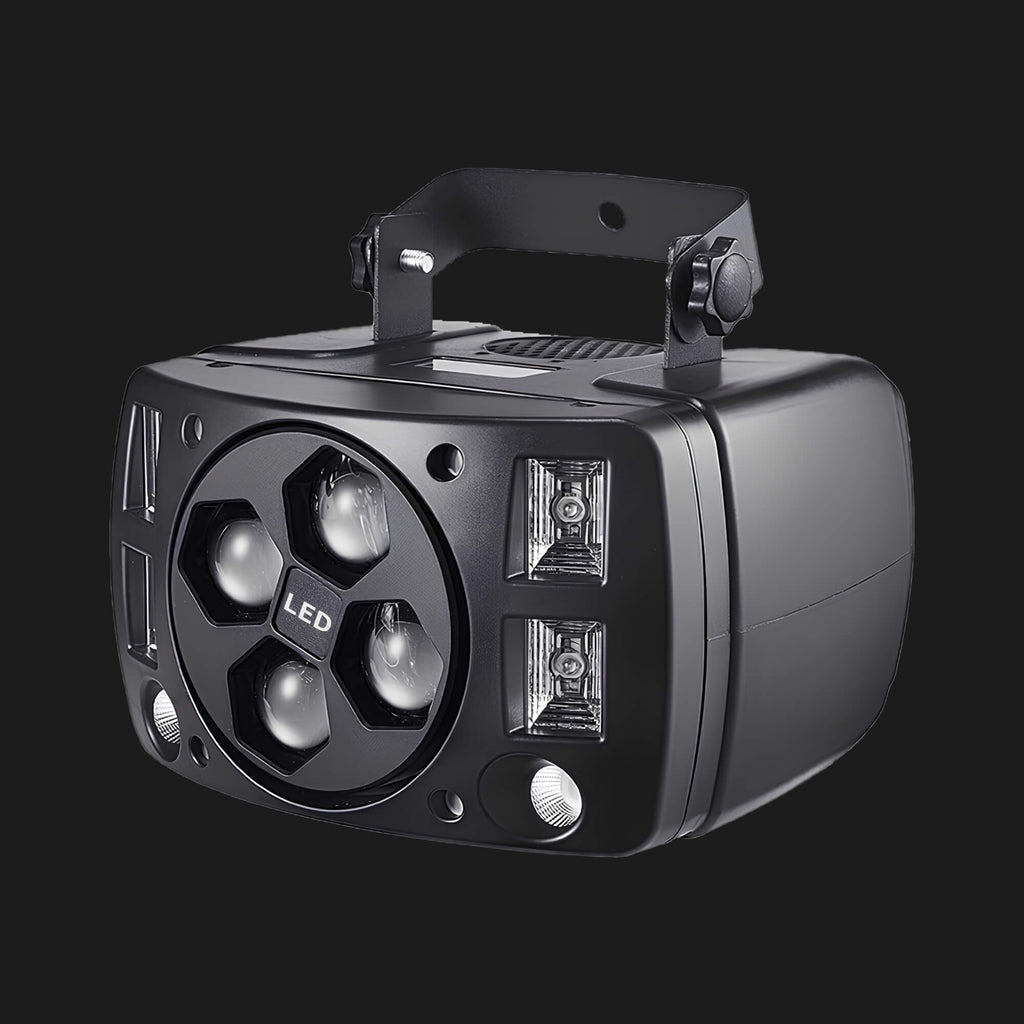 X25 Sound Active 4in1 Party Light 80W RGBW Laser Strobe for DJs | SeeMyMails Marketplace