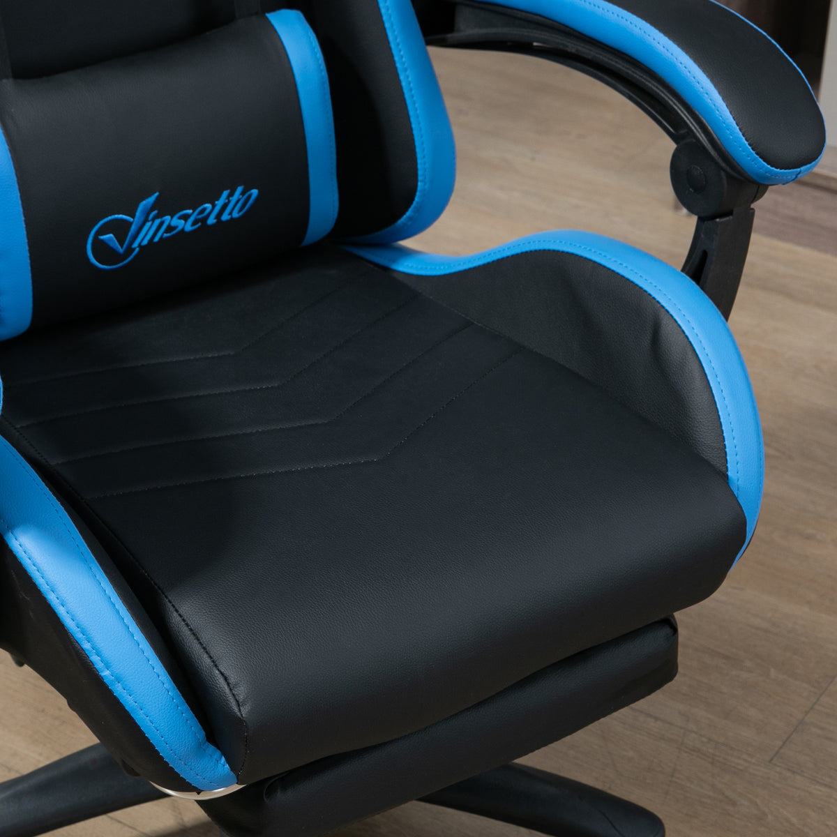 Chaise gaming fauteuil gaming ergonomique avec dossier inclinable à 135° et soutien lombaire, 65 x 6 – product view 8 | SeeMyMails Marketplace
